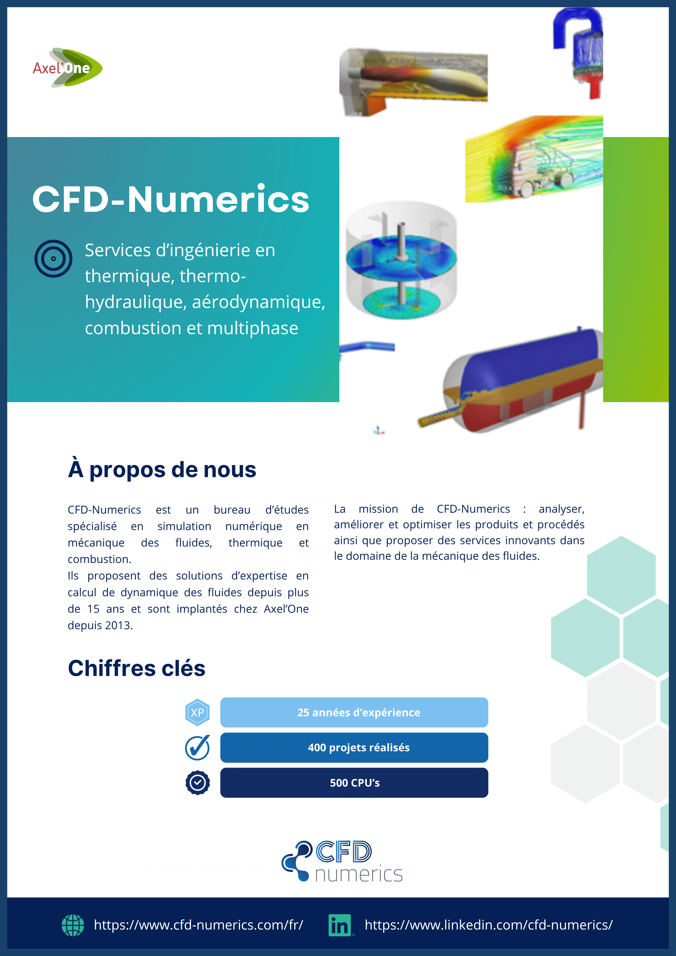 CFD-Numerics - hébergé Axel'One