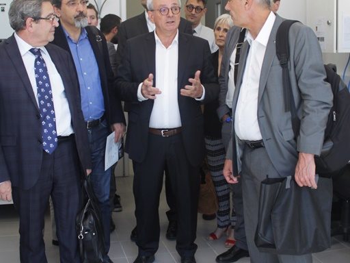 visite-president-CNRS-axel-one-campus