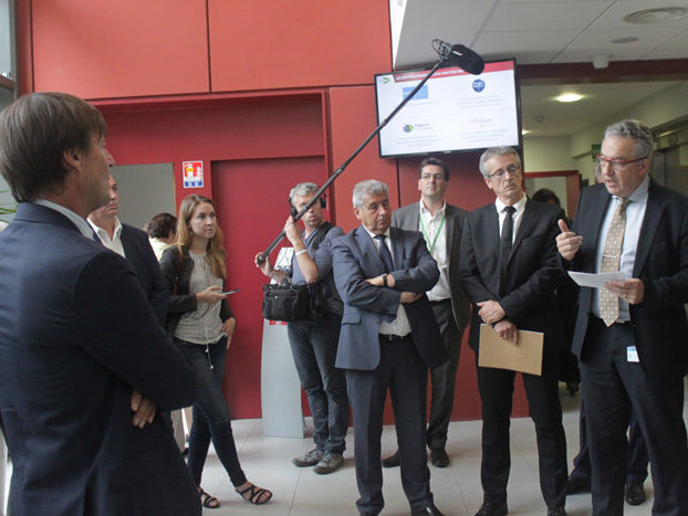 Visite Nicolas Hulot Axel'One