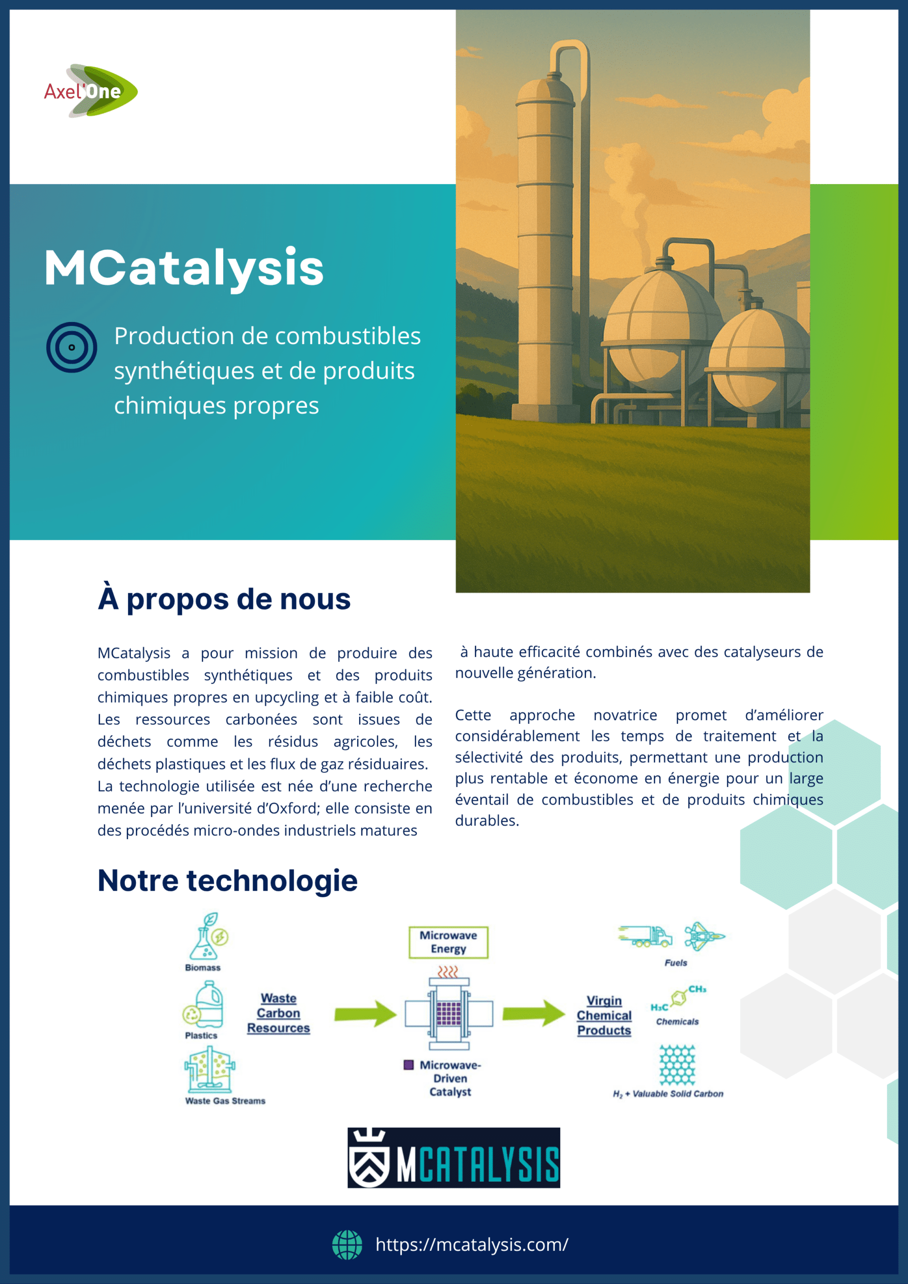 Affiche hébergé MCatalysis